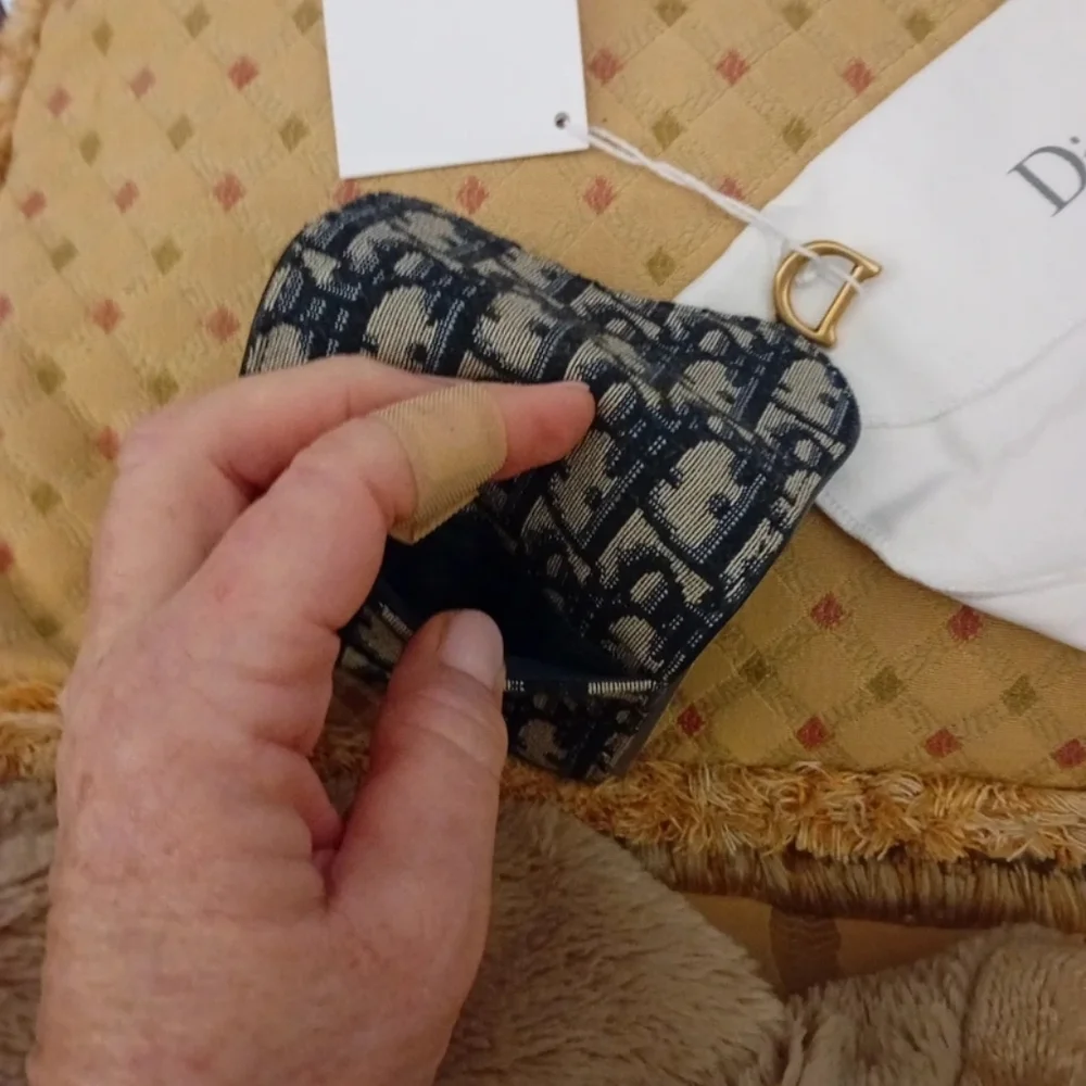 Dior Saddle Lotus Wallet - Picture 10 of 12